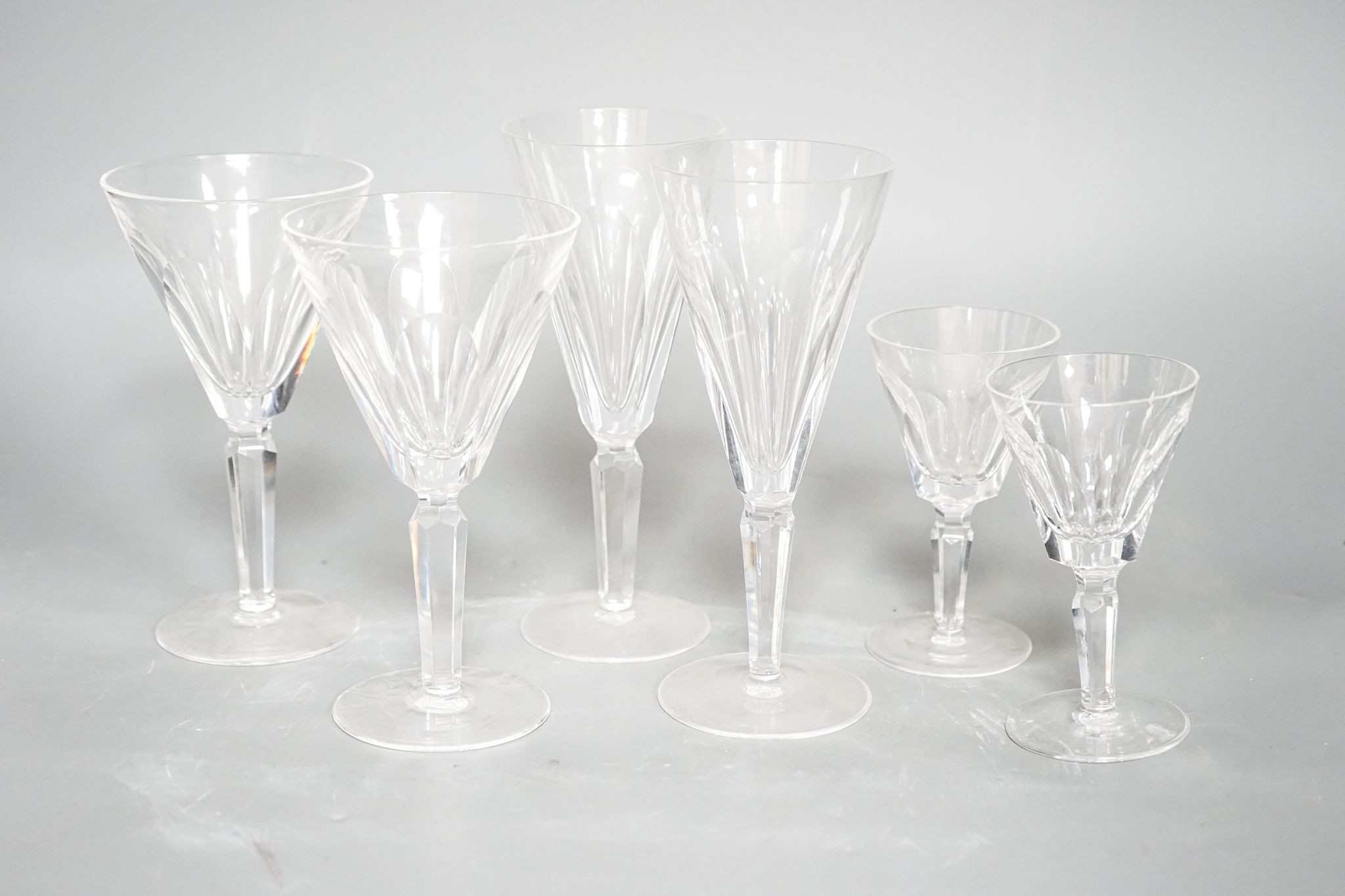 Waterford 'Sheila' pattern drinking glasses